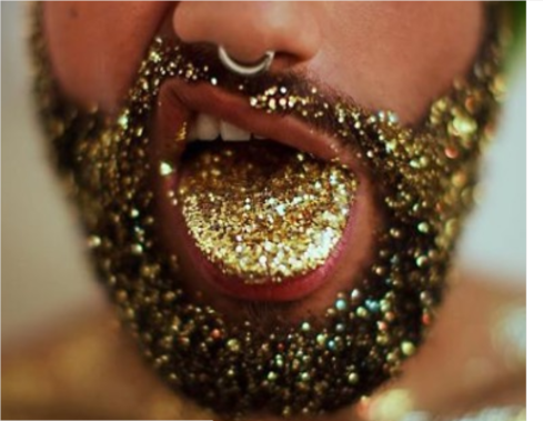 glitter mouth